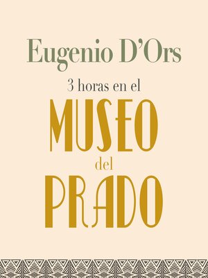 cover image of Tres horas en el Museo del Prado